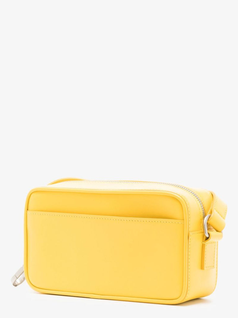 Yellow Le Baneto Leather Cross Body Bag