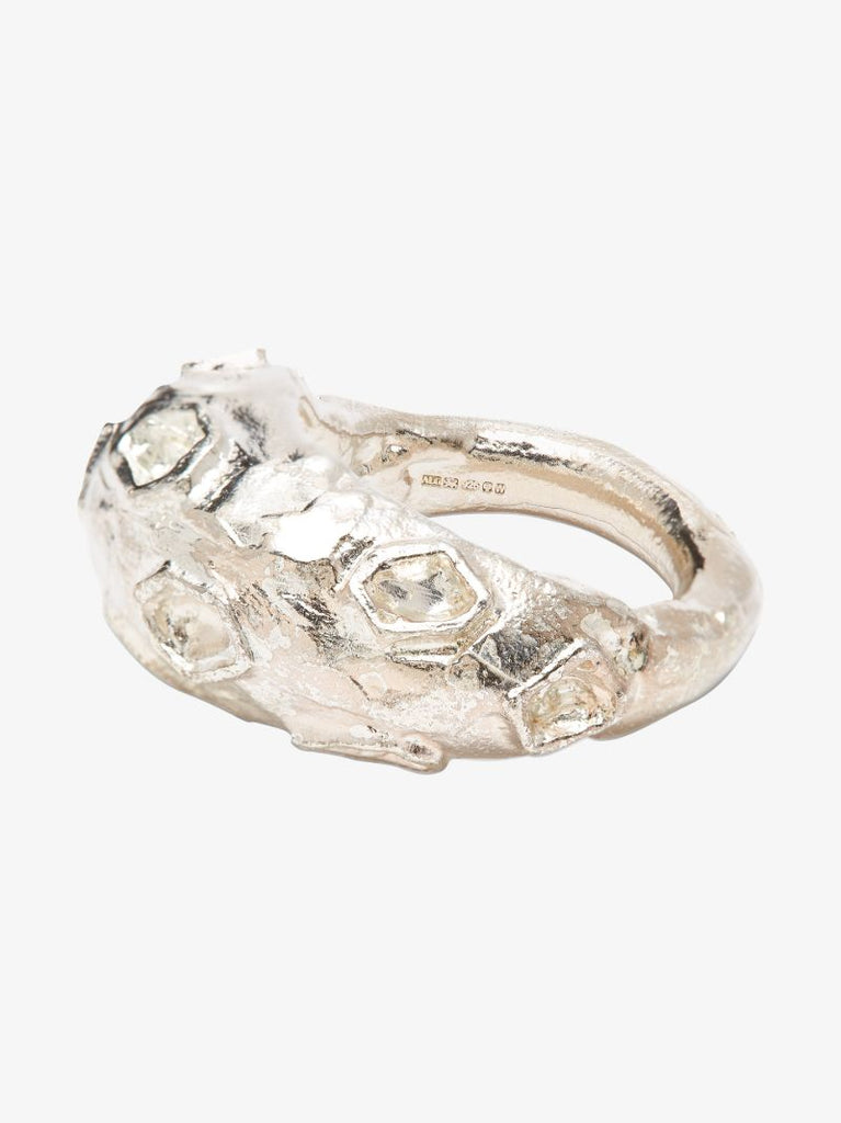 Sterling Silver the Dante's Amulet Signet Ring