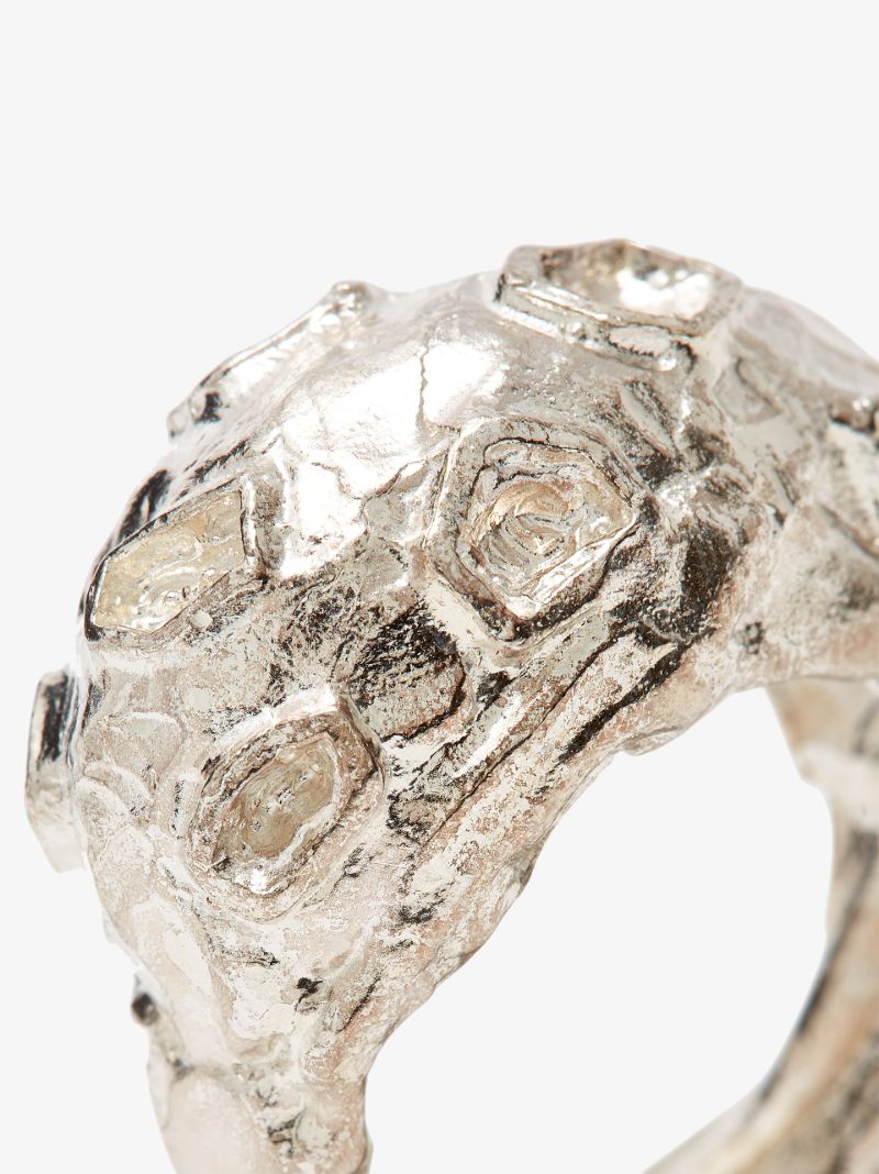 Sterling Silver the Dante's Amulet Signet Ring