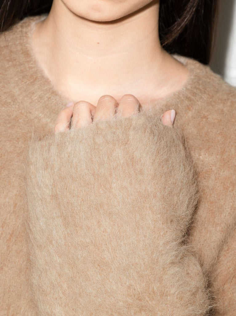 Crew Neck Knitted Sweater