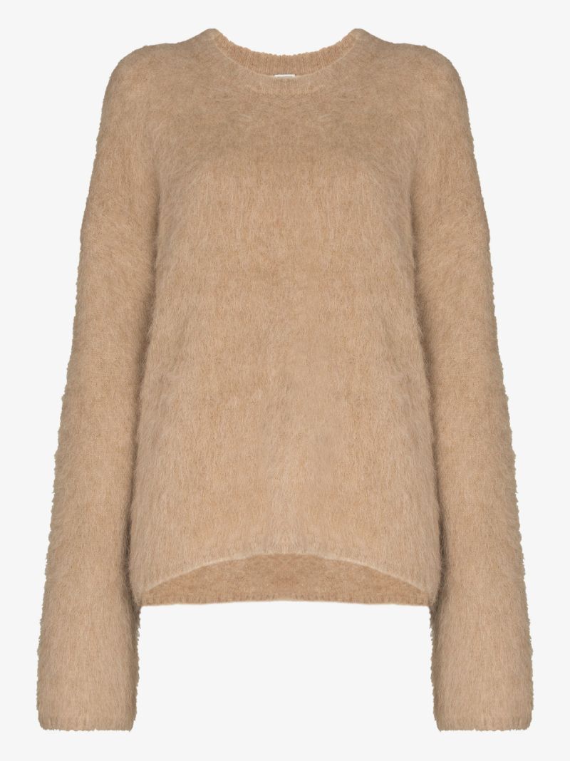 Crew Neck Knitted Sweater