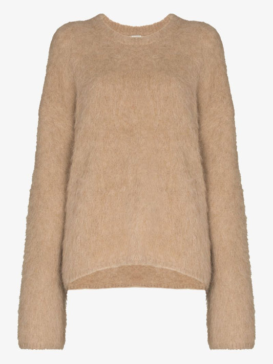 Crew Neck Knitted Sweater