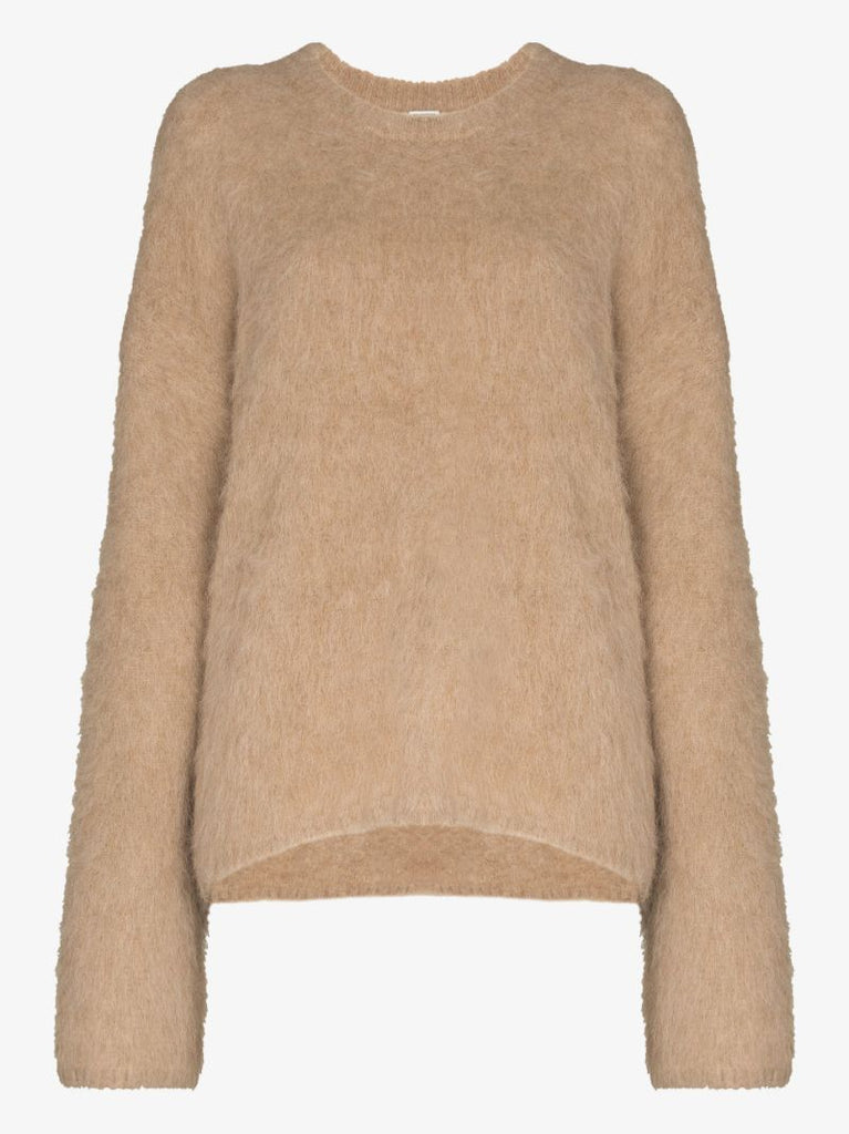 Crew Neck Knitted Sweater