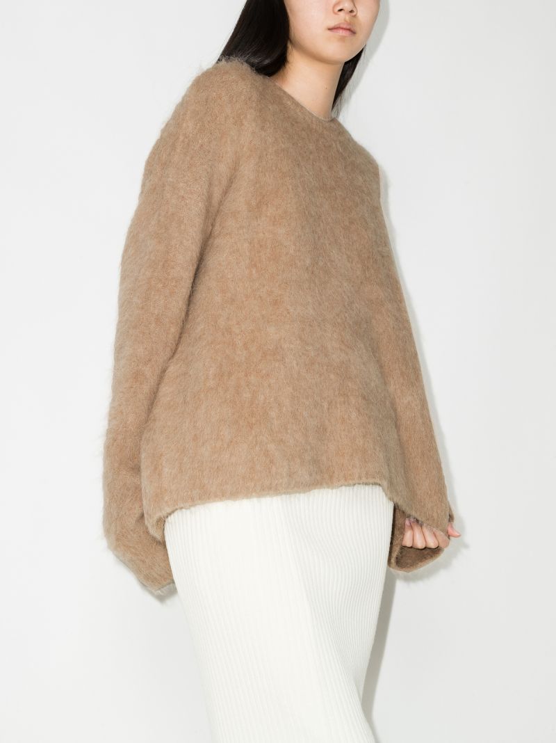 Crew Neck Knitted Sweater