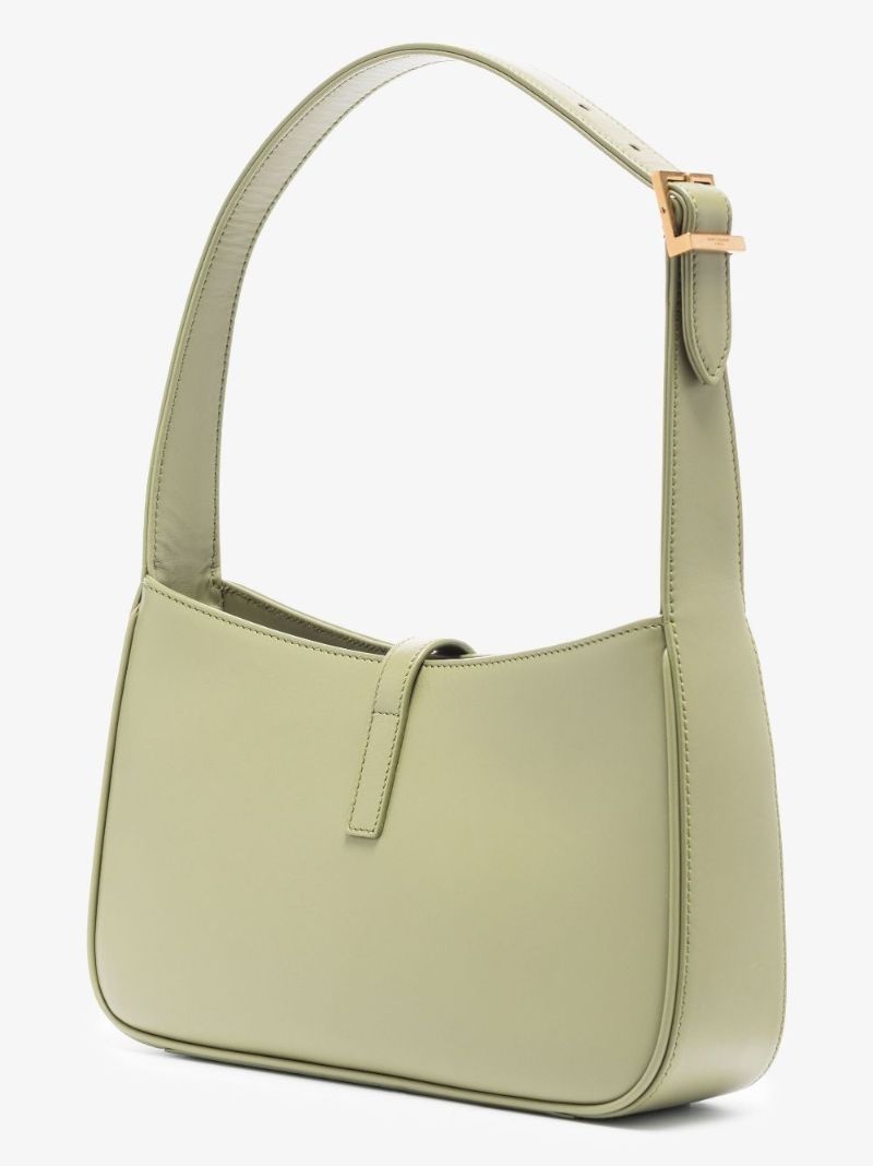 Green  Le 5 Ã_x0083_â_x0082_¬ 7 Leather Shoulder Bag