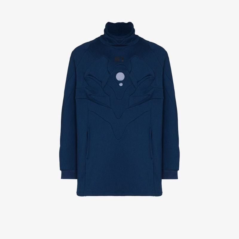 X Neon Genesis Evangelion Panelled Sweater