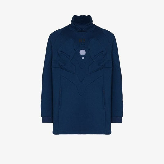 X Neon Genesis Evangelion Panelled Sweater