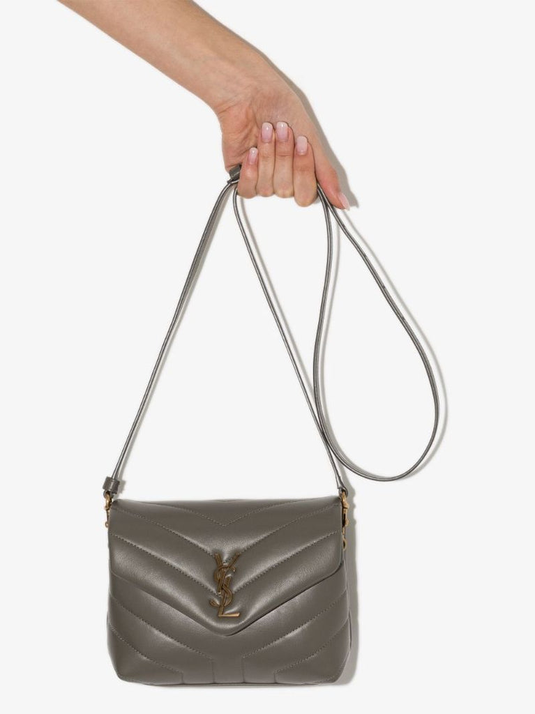 Grey Loulou Toy Leather Mini Bag