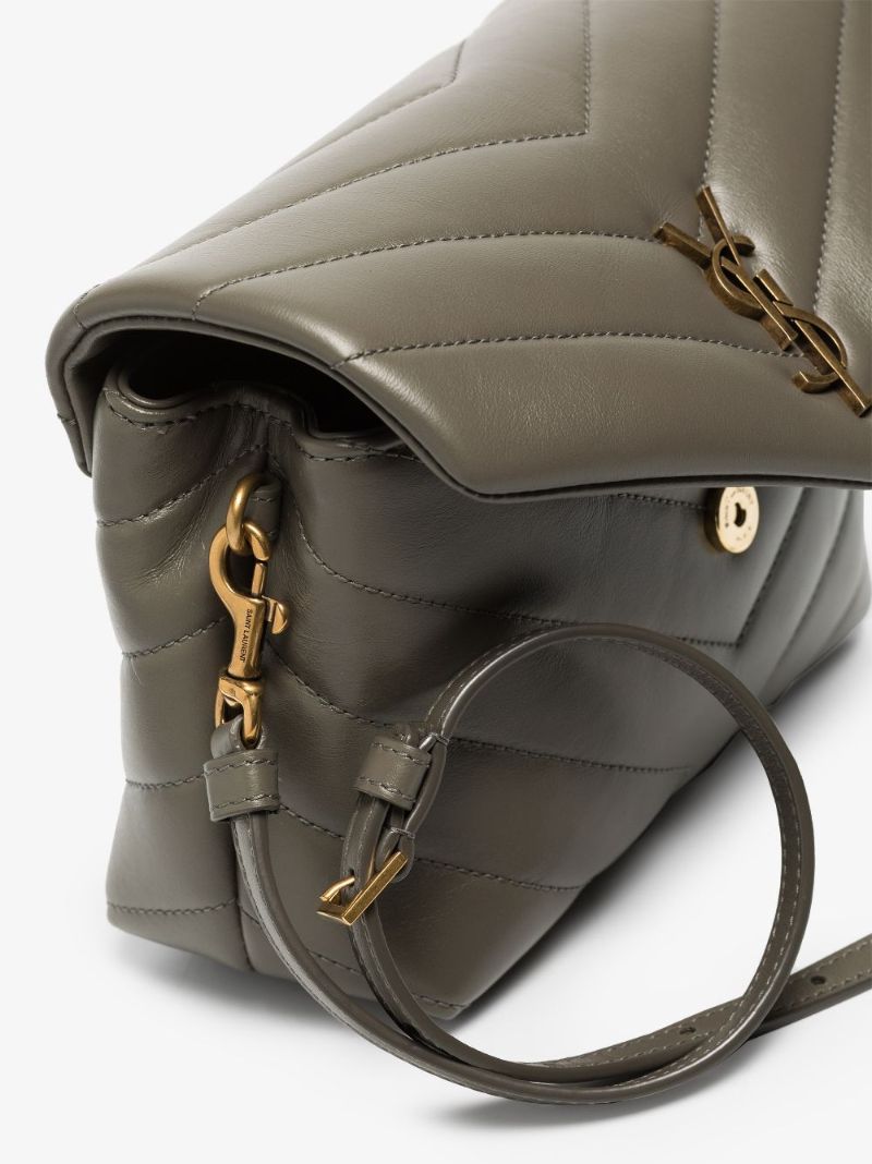 Grey Loulou Toy Leather Mini Bag