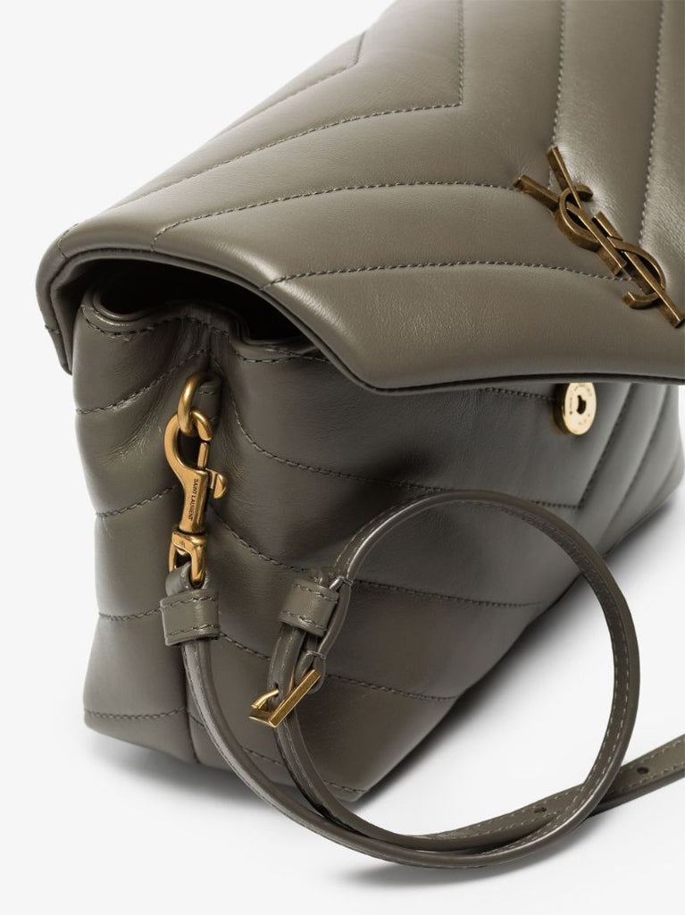 Grey Loulou Toy Leather Mini Bag
