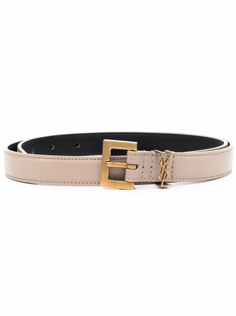 Neutral Cassandre Leather Belt
