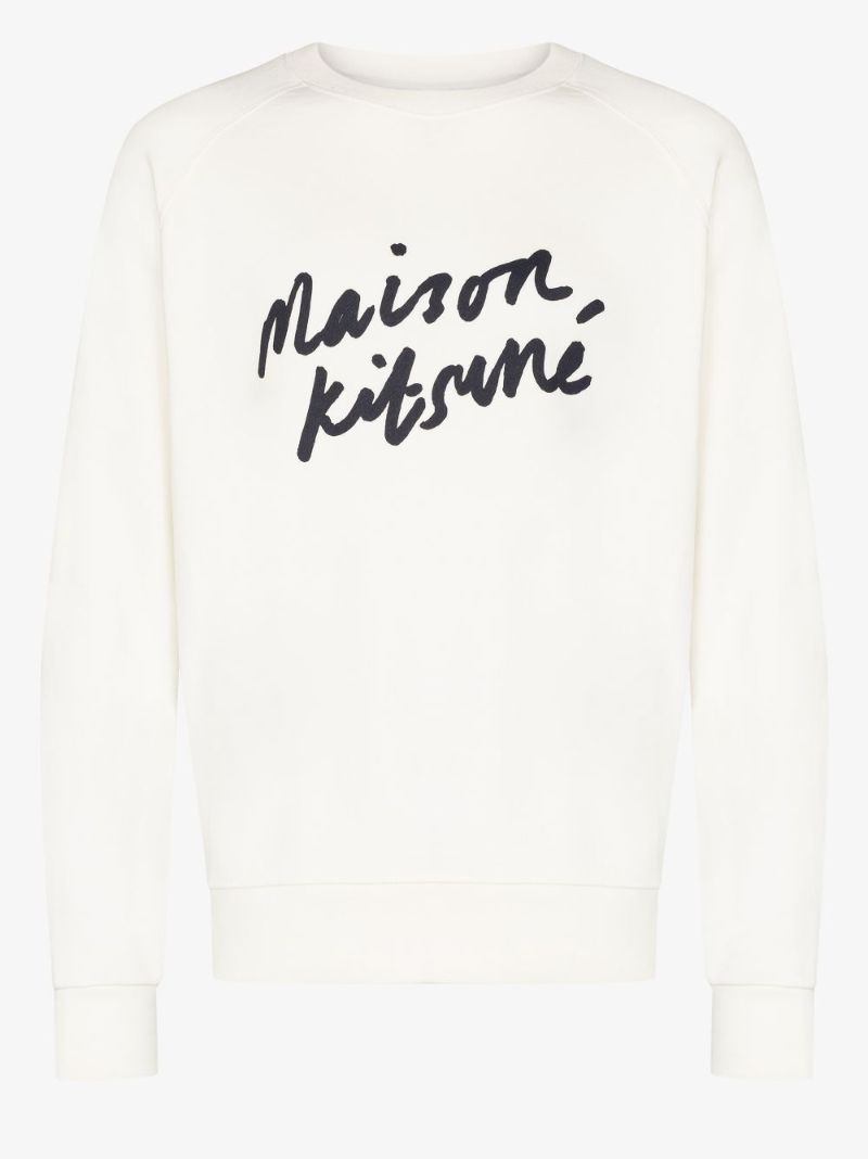 Logo Print Cotton Sweatshirt
