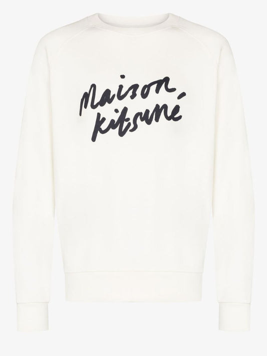 Logo Print Cotton Sweatshirt