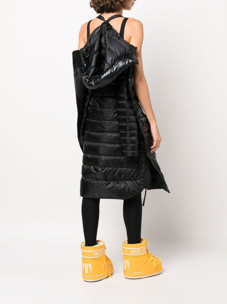Black Roxboro Hooded Puffer Coat