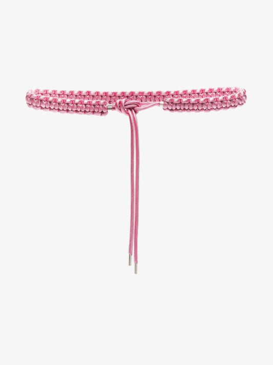 Pink Eloyce Braided Belt