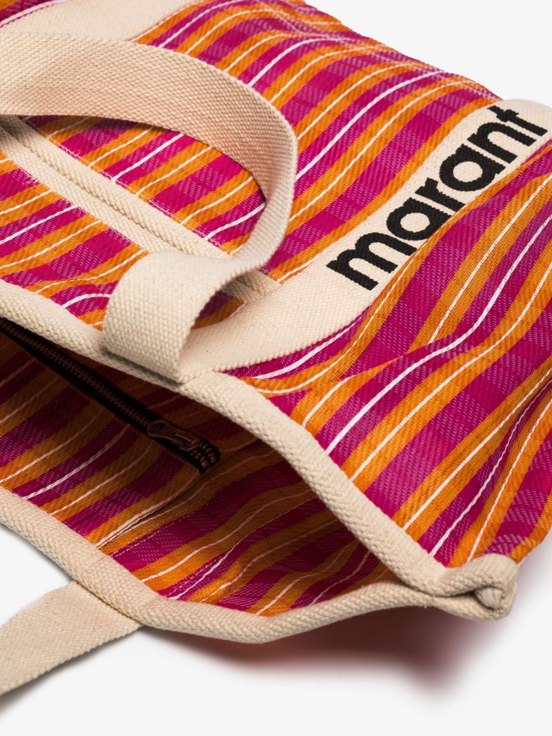 Orange Darwen Tote Bag