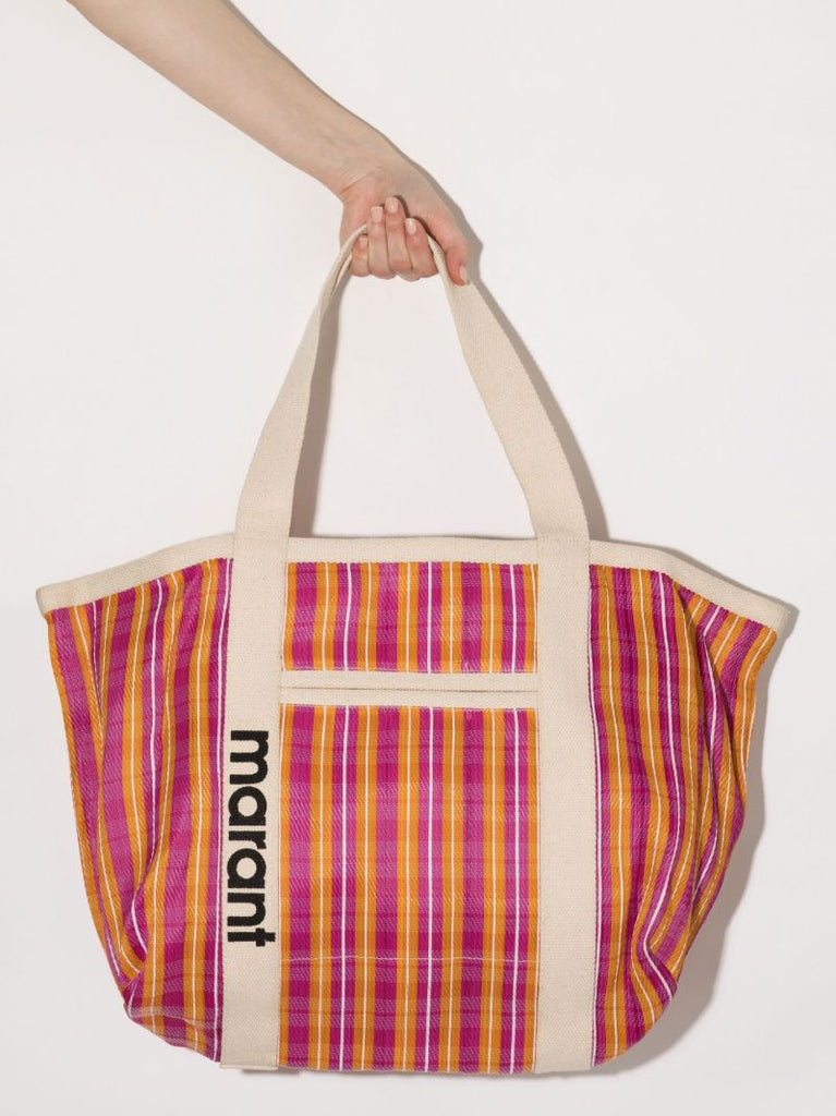 Orange Darwen Tote Bag