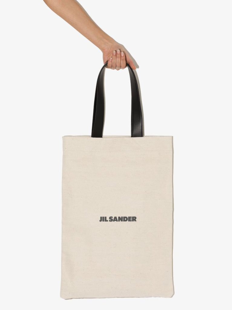 Neutral Large Logo Tote Bag
