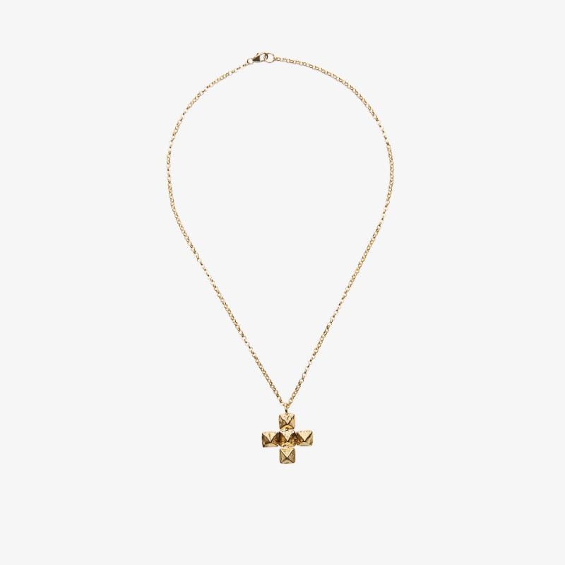 Gold-plated the Poet's Dagger Pendant Necklace