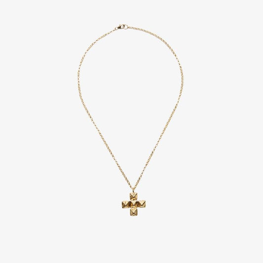 Gold-plated the Poet's Dagger Pendant Necklace