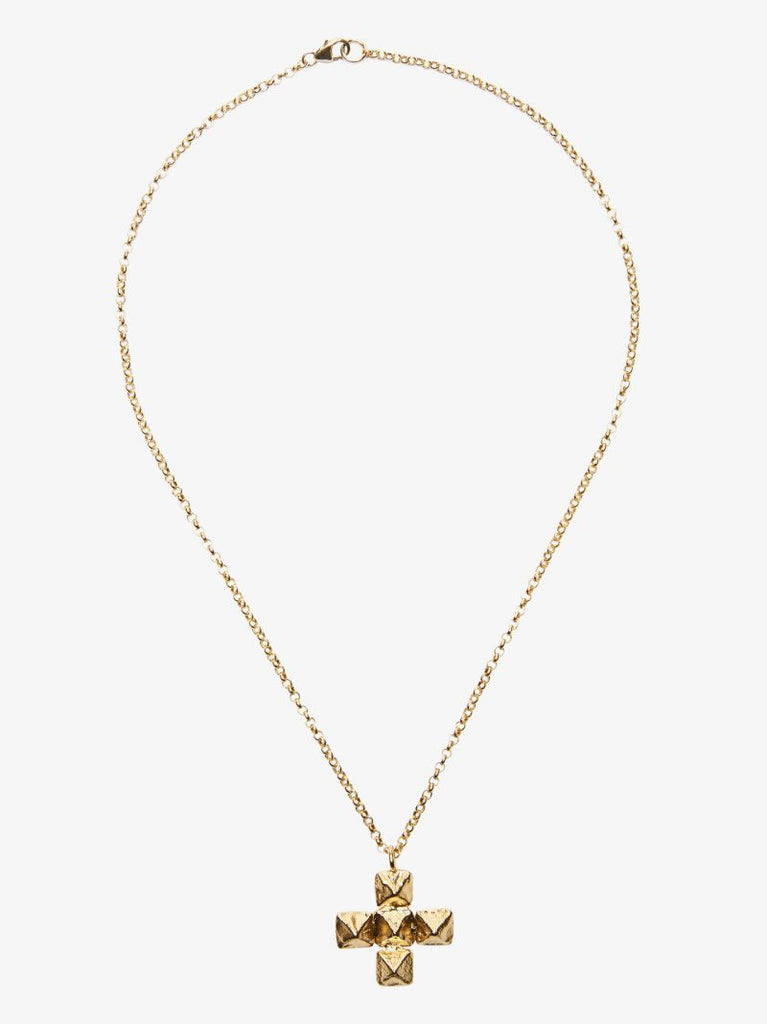 Gold-plated the Poet's Dagger Pendant Necklace