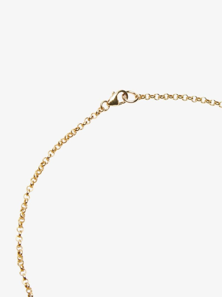 Gold-plated the Poet's Dagger Pendant Necklace