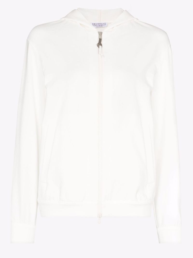 Cotton Zip-up Hoodie