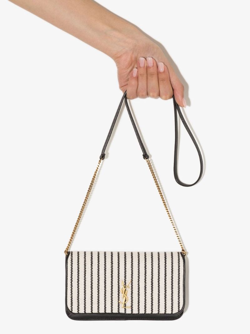 Cassandre Striped Phone Holder Bag