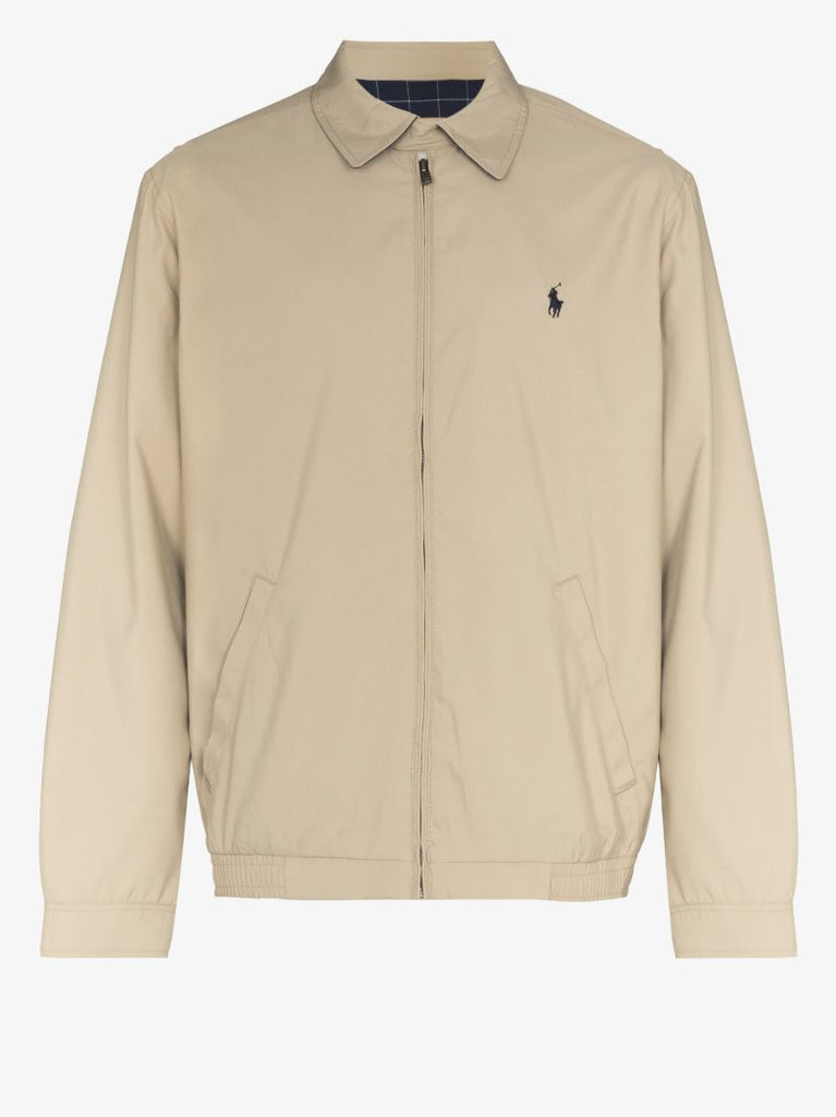 Embroidered Logo Jacket