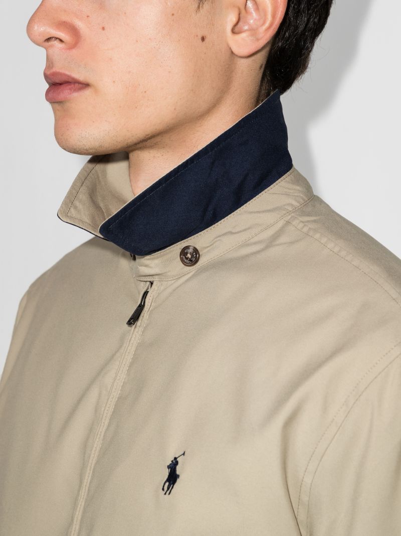 Embroidered Logo Jacket