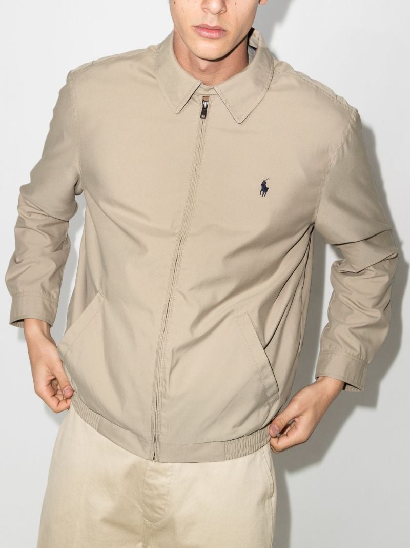 Embroidered Logo Jacket