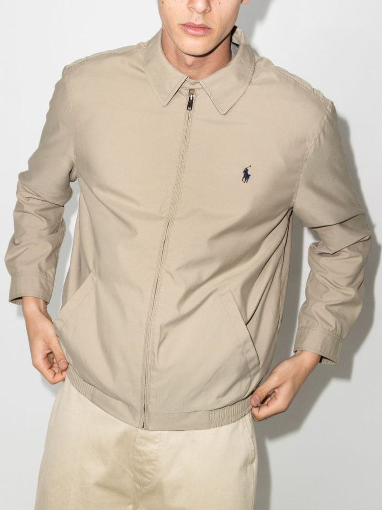 Embroidered Logo Jacket