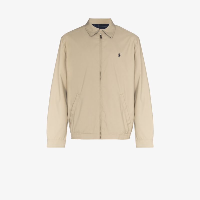 Embroidered Logo Jacket