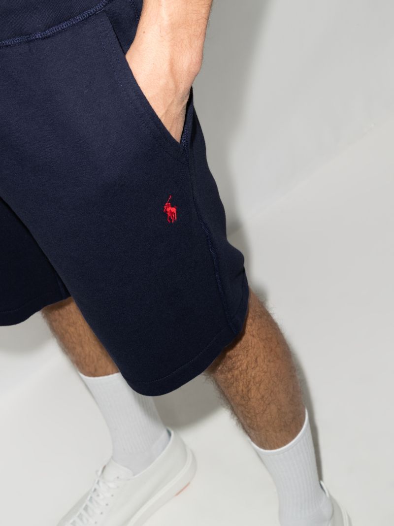 Embroidered Logo Track Shorts