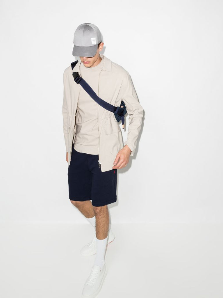 Embroidered Logo Track Shorts