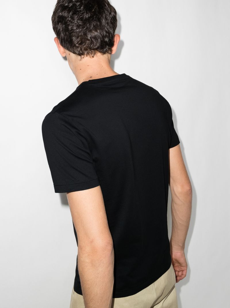 Embroidered Logo Cotton T-shirt