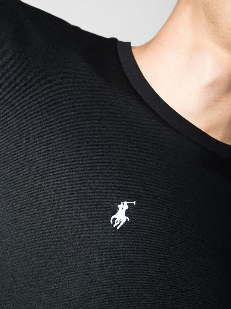 Embroidered Logo Cotton T-shirt
