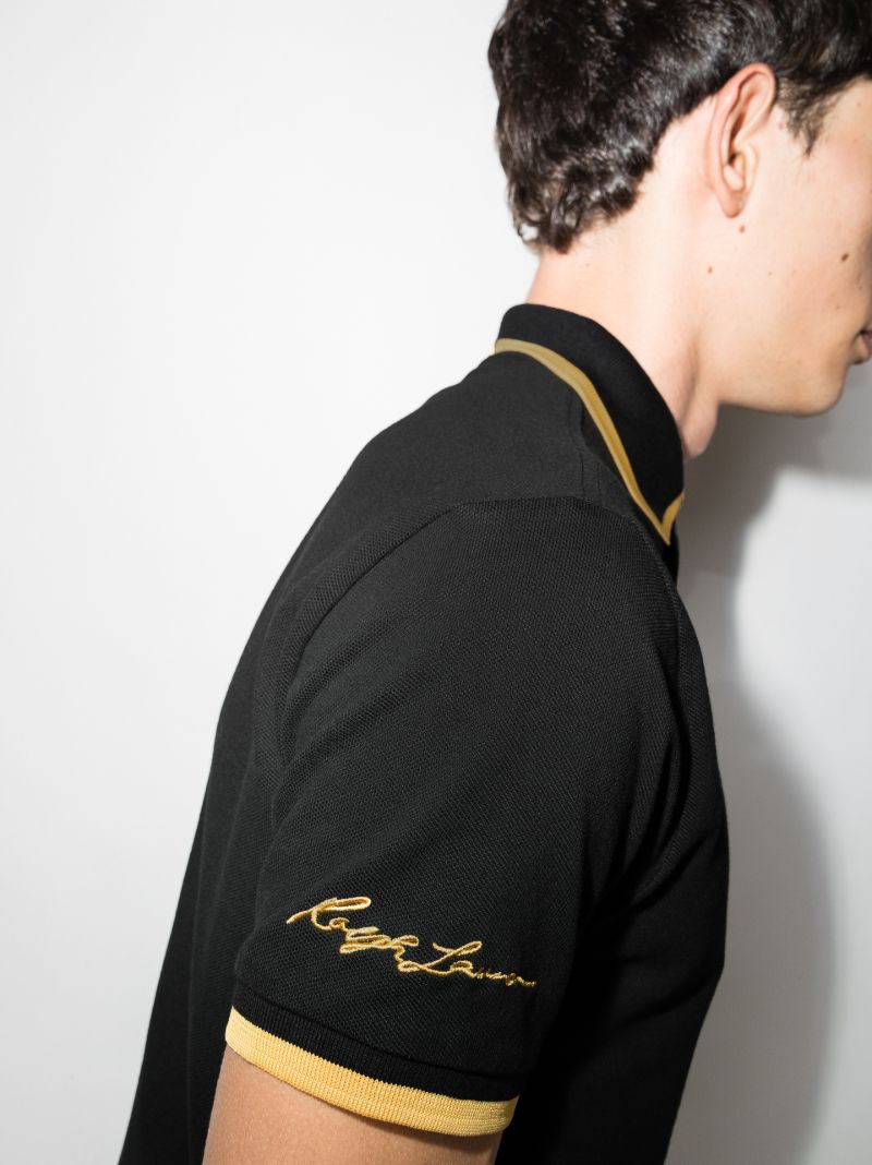Embroidered Logo Polo Shirt