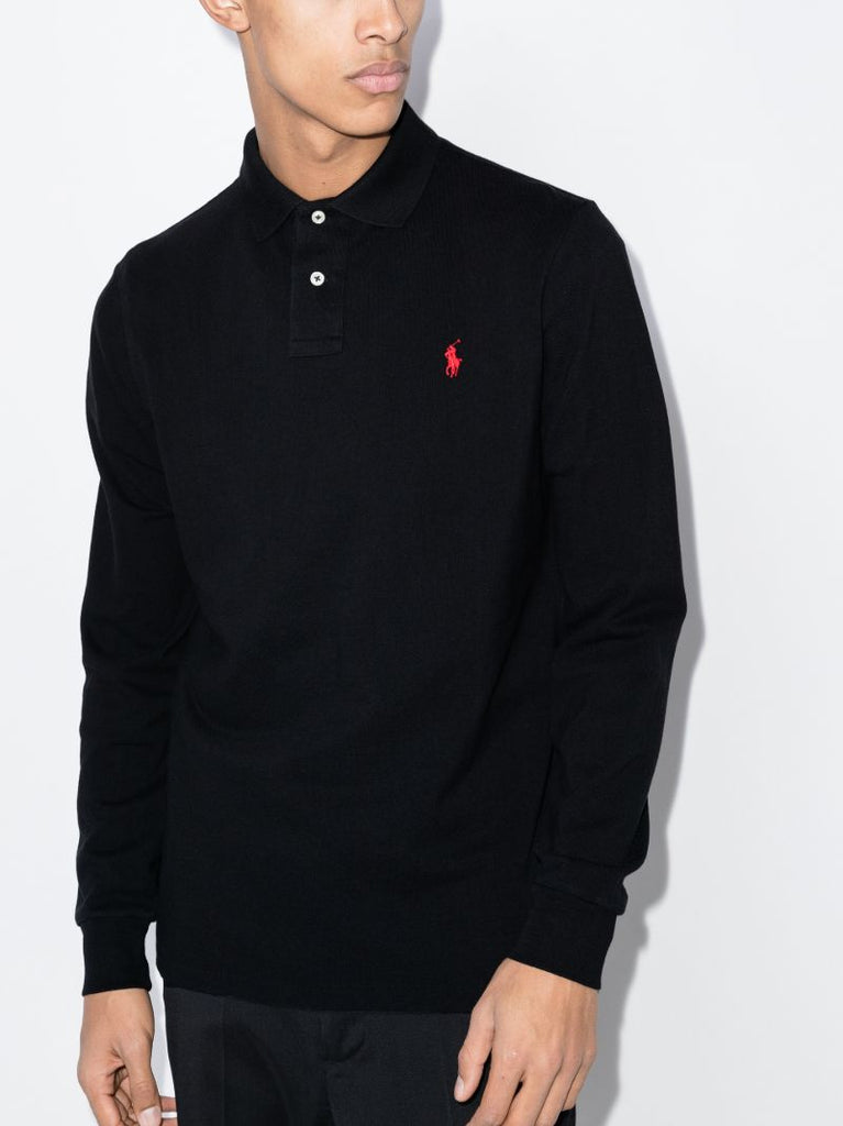 Polo Pony Long Sleeve Polo Shirt
