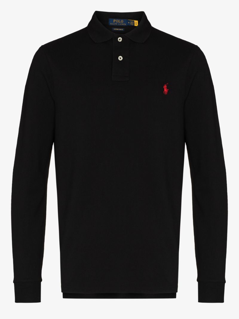 Polo Pony Long Sleeve Polo Shirt