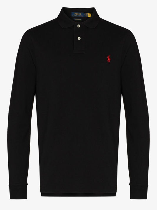 Polo Pony Long Sleeve Polo Shirt