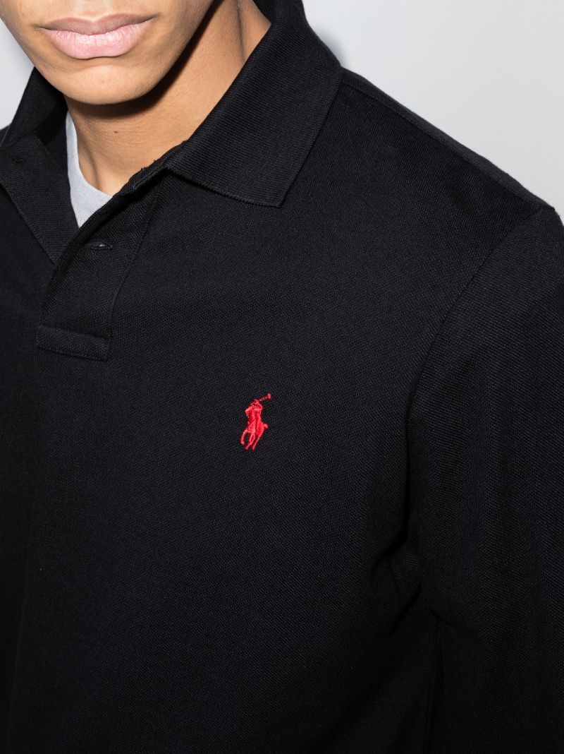 Polo Pony Long Sleeve Polo Shirt