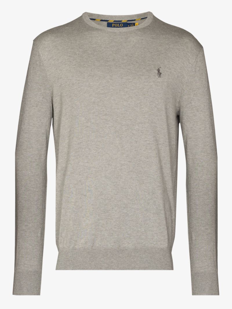 Logo Cotton Sweater