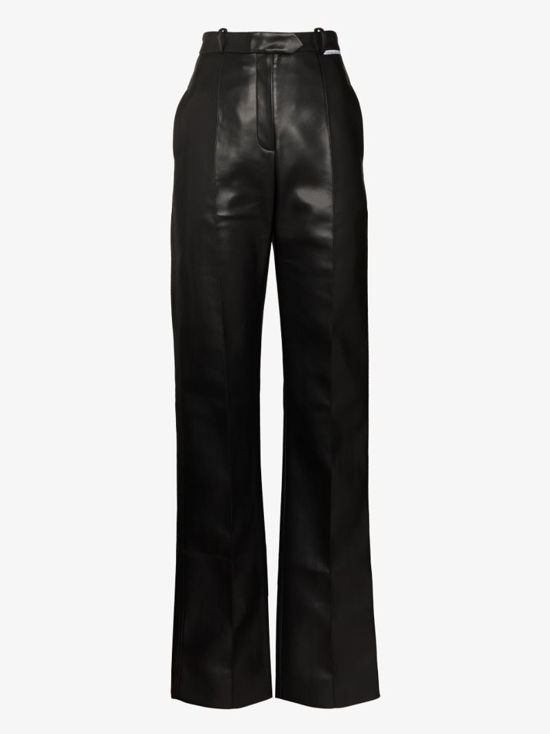 Faux Leather Trousers