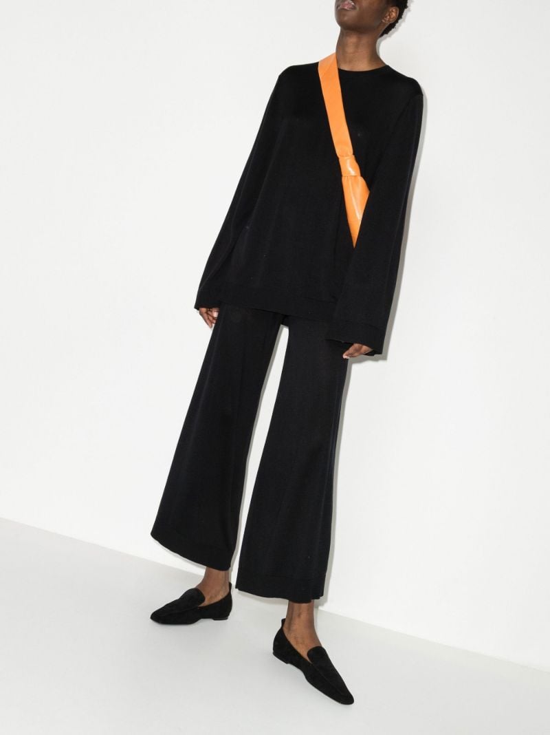 Black Wide-leg Trousers