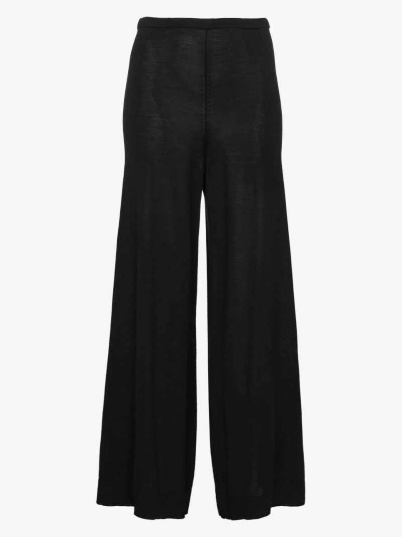 Black Wide-leg Trousers