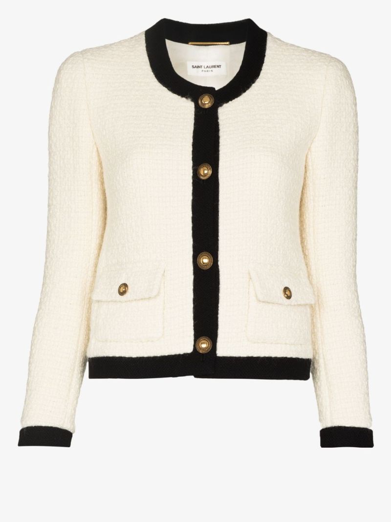 White Tweed Jacket