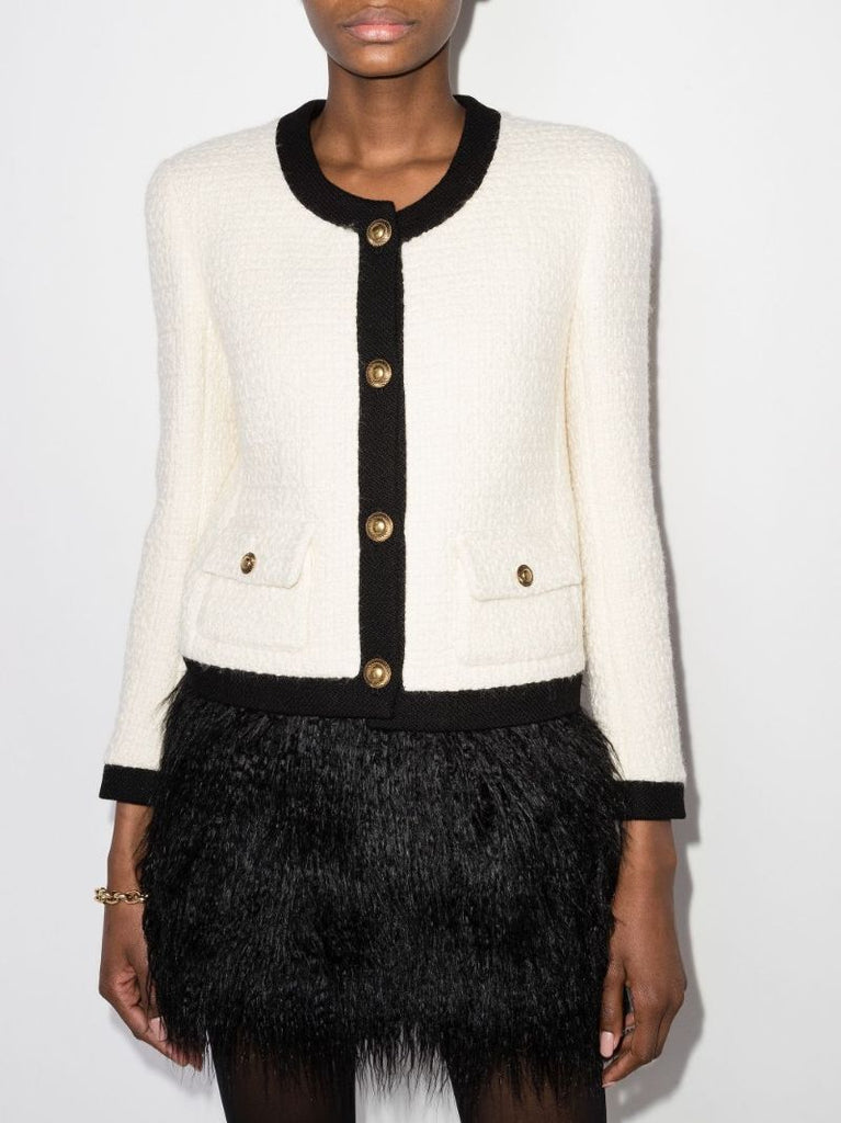 White Tweed Jacket