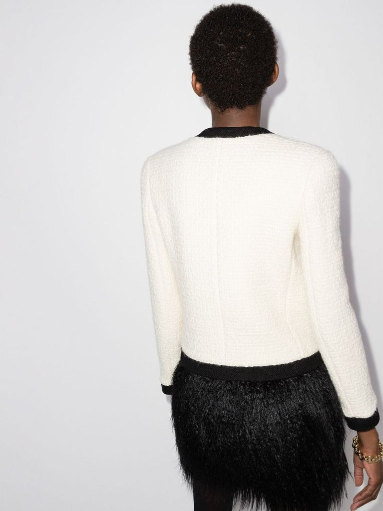 White Tweed Jacket