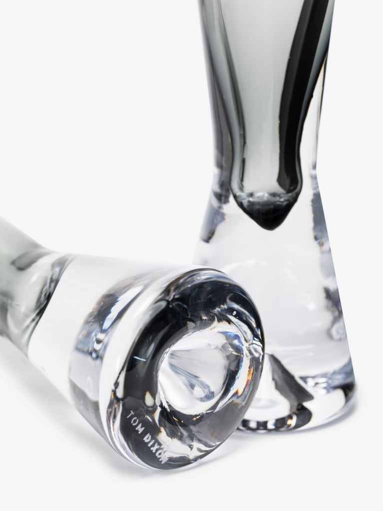 Grey Tank Champagne Glass Set